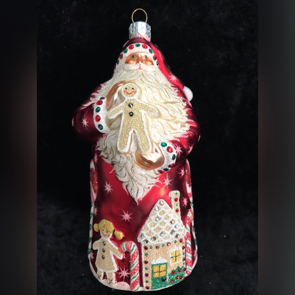 Patricia Breen Santa Ornament